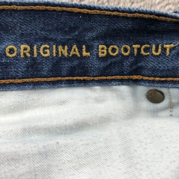 American Eagle Mens Jeans Size 33x30 Orignal Bootcut Classic Blue Denim Casual - Picture 11 of 16